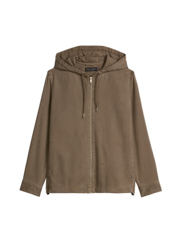 Marc O'Polo Kapuzen-Overshirt in Frozen Taupe