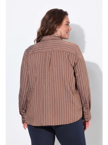Ulla Popken Bluse in braun