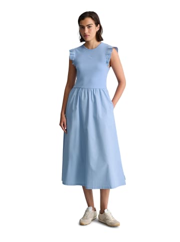 Marc O'Polo DENIM Volant-Jerseykleid flared in Flaxflower Blue