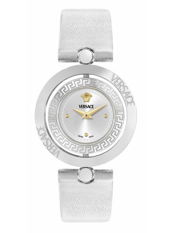 Versace Analoguhr für Damen in silber