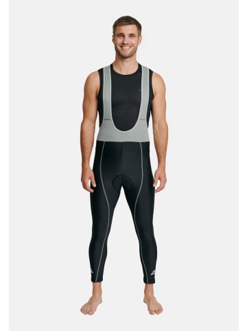 DANISH ENDURANCE Fahrradhose Cycling Bib in Black/Grey