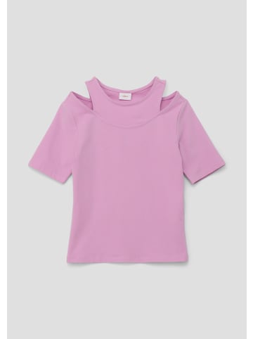 s.Oliver T-Shirt kurzarm in Pink