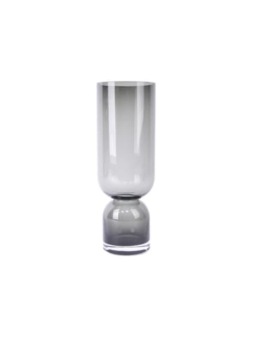 Schäfer Moderne Vase aus hochwertigem Glas in Anthrazit Eleganz in Anthrazit