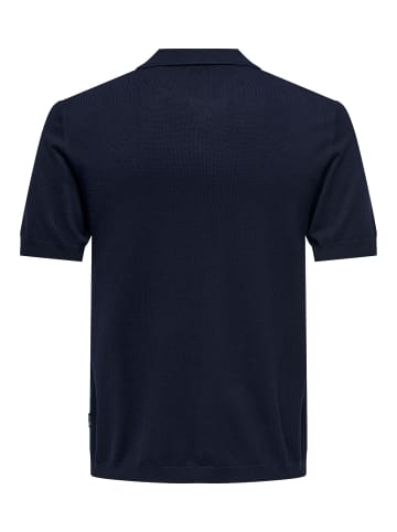 ONLY & SONS Polo in Dark Navy 1