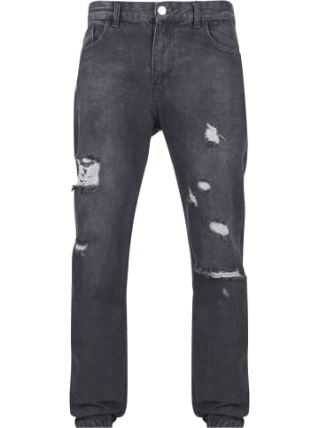 2Y Premium Tapered Jeans in black
