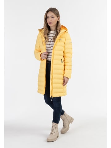 Schmuddelwedda Damen Funktionaler Wintermantel in Hellgelb