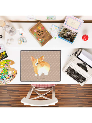 Mr. & Mrs. Panda Schreibunterlage Corgi Po ohne Spruch in Hundeglück