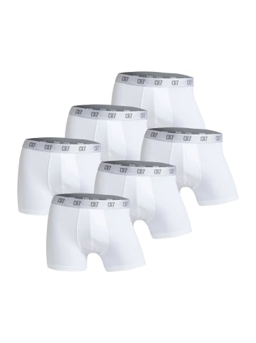 CR7 CRISTIANO RONALDO Retro Boxer BASIC in weiß