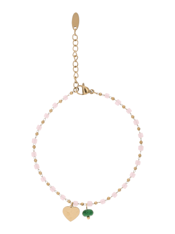 grassland Women Bracelet in Gold Pink