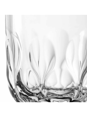 LEONARDO 6er Set Kaffeegläser (3) Gocce 220 ml in transparent