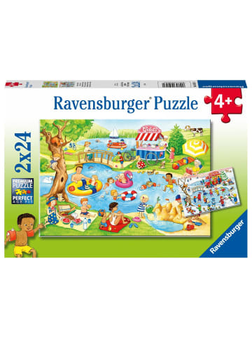 Ravensburger Ravensburger Kinderpuzzle - 05057 Freizeit am See - Puzzle für Kinder ab 4...