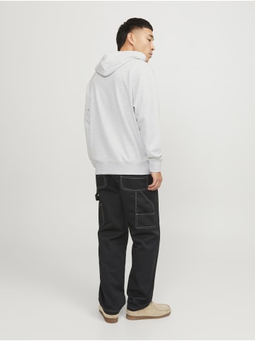 Jack & Jones Kapuzenpullover in White Melange