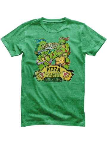 Teenage Mutant Ninja Turtles T-Shirt "Pizza Party With My Bros T-Shirt" in Grün