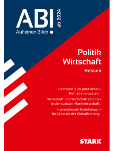Stark Buch - STARK Politik und Wirtschaft - Abi - Auf einen Blick! 2025 Hessen