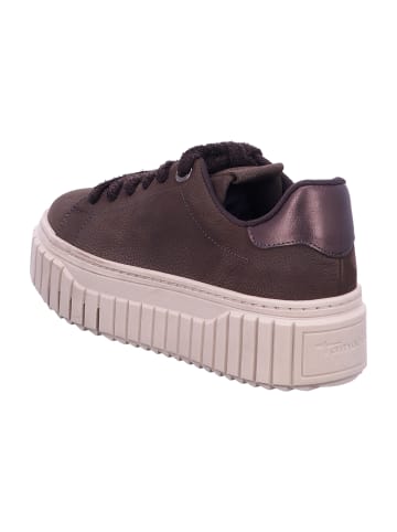 Tamaris Plateau Sneaker in Braun