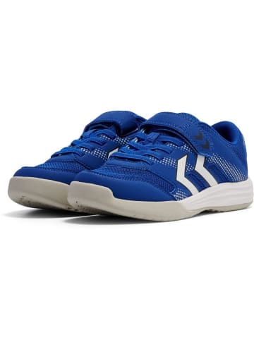 Hummel Kinder Sportschuh "Multiplay Stable Vc Jr" in Blau