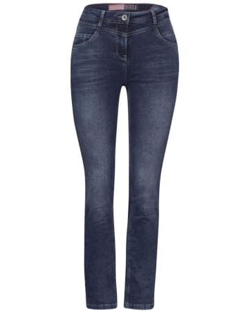 Cecil Jeans in mid blue used wash