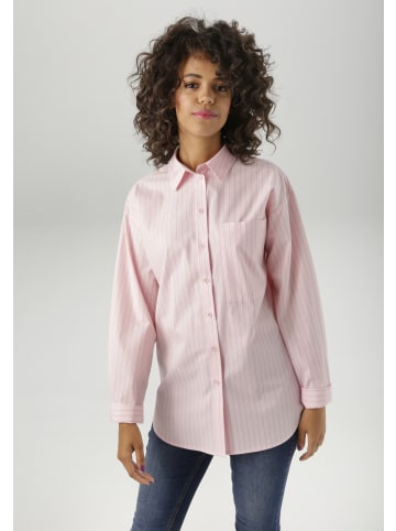 Aniston CASUAL Hemdbluse in rosa-pink