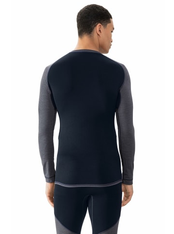 Mey Rundhals Langarmshirt für Herren in uni