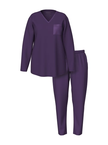 Ulla Popken Pyjama in aubergine
