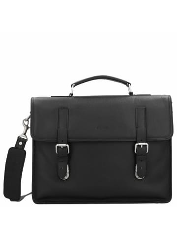 PICARD Milano - Aktentasche 38 cm Rindleder (schwarz) in schwarz