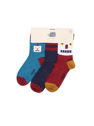 Walkiddy Socken 3 Paar Socken aus Baumwolle (Bio)