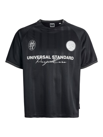 JACK & JONES Junior T-Shirt JCOCOVER RETRO FOOTBALL TEE S/S JNR in black