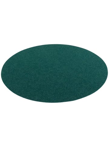 Snapstyle Rasenteppich Kingston Rund in petrol