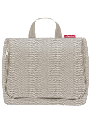 Reisenthel cosmetics toiletbag XL - Kulturbeutel 28 cm in herringbone sand