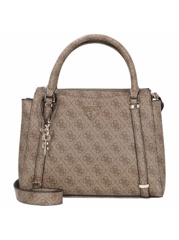 Guess Eco Erica - Henkeltasche 28 cm (coal logo) in latte logo