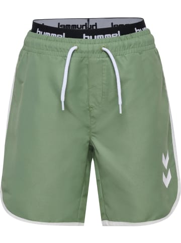 Hummel Kinder-Badeshort "Swell Board Shorts" in Grün