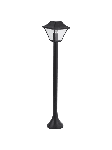Beliani Pollerleuchte GOSABA in Schwarz - (W) 18 x (H) 94 x (L) 18 cm