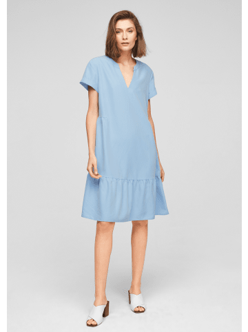 s.Oliver BLACK LABEL Einteiler Kleid kurz in Blau