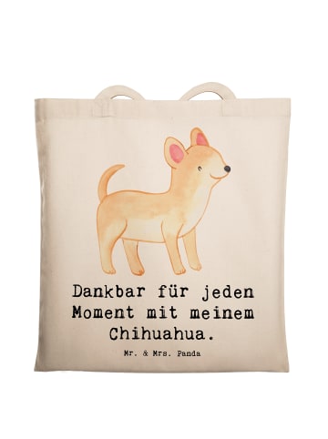 Mr. & Mrs. Panda Schultasche Chihuahua Moment mit Spruch in Creme