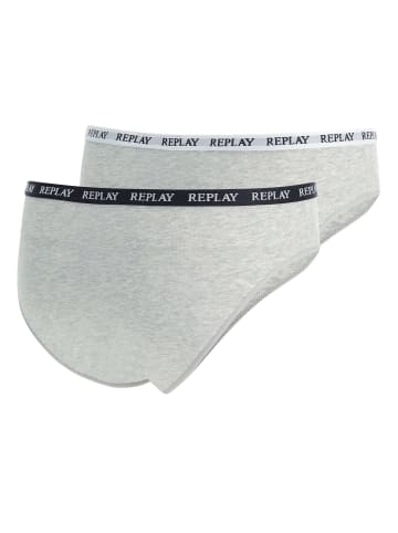 Replay Slip 2er Pack in Grau