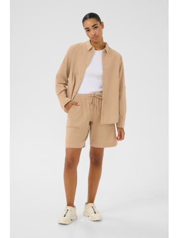 Kaffe Langarm - Hemd KAnaya Regular fit in Classic Sand