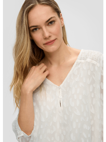 s.Oliver Bluse 3/4 Arm in Creme