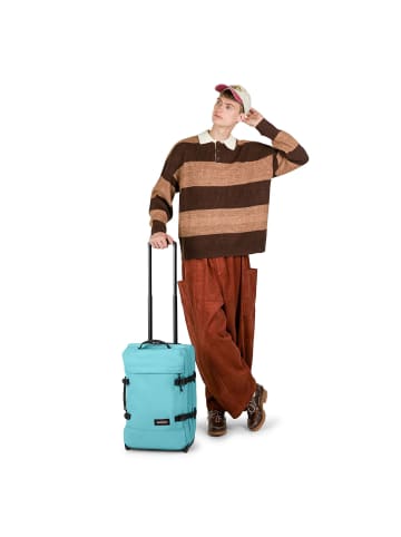 Eastpak Tranverz 2 Rollen Kabinentrolley 51 cm in waterfall blue