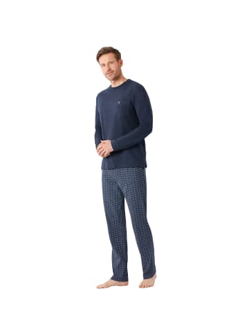 hajo Pyjama in Dunkelblau