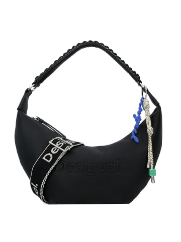 Desigual Half Zante Schultertasche 22.5 cm in schwarz