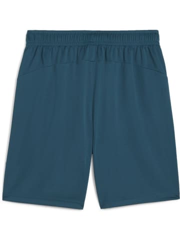Puma Sporthose "OM Training Shorts" in Blau