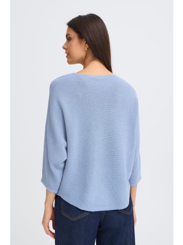 Fransa Halblange Ärmel FRSINJA Loose fit in Della Robbia Blue