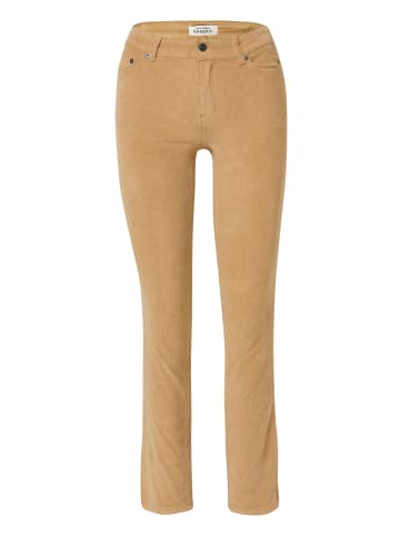 KOROSHI Normale Push-up-Micropana-Damenhose in beige