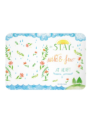 Mr. & Mrs. Panda Magnet Stay wild & free at heart mit Spruch in Bunt