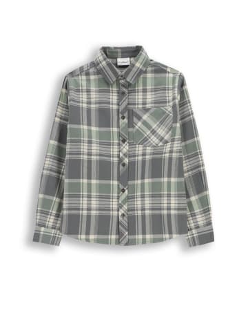 Coccodrillo Flanellhemd mit langen Ärmeln in grün