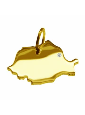Schmuckador Anhänger Rumänien in gold