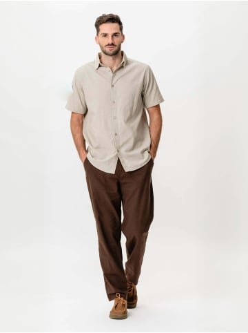 TeeShoppen Hemd Linen Blend in Sand