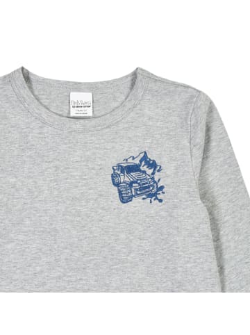 Fred´s World by GREEN COTTON Langarmshirt 1512111500 in grau