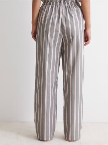 Marc O'Polo Pyjamahose Mix & Match Woven in castlerock stripe