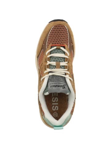 GENESIS Sneaker low G-Eco`99 Multi Mesh in braun